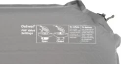 Outwell Sleepin Single 10.0 Zelfopblaasbare Slaapmat - Zwart -Bo-Camp Winkel 1068 1900 5709388119506 sleepin single 10.0 cm feature photo5