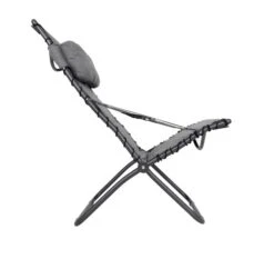 Crespo Tex Comfort AP-262 Loungestoel - Lichtgrijs -Bo-Camp Winkel 1148406 04 1 1 1