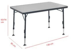 Crespo Campingtafel - AP-273 - 130 X 85 Cm 21 Crespo Campingtafel - AP-273 - 130 X 85 Cm -Bo-Camp Winkel 1151410 12 1 1