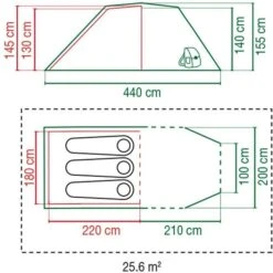 Coleman Chimney Rock Plus Blackout Tunneltent - 3 Persoons 15 Coleman Chimney Rock Plus Blackout Tunneltent - 3 Persoons -Bo-Camp Winkel 1583 1900 coleman chimney rock plus blackout tunneltent 3 persoons 2