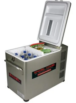 Engel MD45F-CD-P Dual-zone Compressor Koelbox - 40 Liter -Bo-Camp Winkel 1900 1377 md45fcdp deckel offen freezer klein