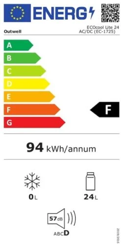 Outwell Ecocool Lite Elektrische Koelbox - 24 Liter - Donkerblauw -Bo-Camp Winkel 1900 950 ecocool blauw 5