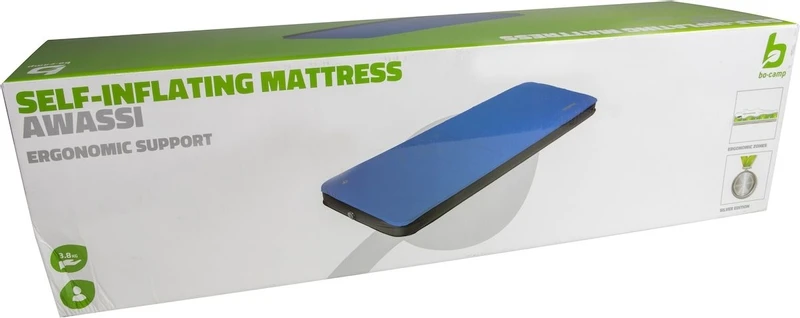 Bo-Camp Awassi Silver Zelfopblazende Slaapmat 11 Bo-Camp Awassi Silver Zelfopblazende Slaapmat - Afbeelding 9