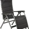 Crespo Air-Deluxe AP-232 Relaxstoel - Zwart -Bo-Camp Winkel 900 706 1104922