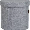 Bo-Camp Urban Outdoor Ottoman Bromley Poef - Grijs -Bo-Camp Winkel 900 711 1609335