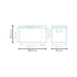 Mestic MCC-25 Compressor Koelbox - 25 Liter -Bo-Camp Winkel 900 900 1502930h5