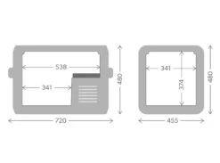 Dometic CFX3 55IM Compressor Koelbox - 53 Liter -Bo-Camp Winkel cfx3 55im
