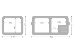 Dometic CFX3 95DZ Compressor Koelbox - 93 Liter -Bo-Camp Winkel cfx3 95