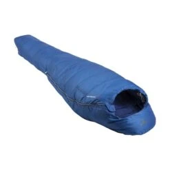 Nomad Pegasus 340 Mummyslaapzak - Blauw - Ritspositie Links -Bo-Camp Winkel nomad pegasus 340 blauw liggend 1