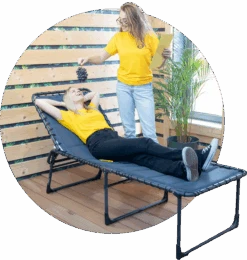 Crespo Air-Deluxe AP-364 Vouwbed - Grijs -Bo-Camp Winkel toppy s testpanel 6