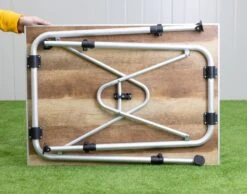 Dometic Zero Light Oak Medium Campingtafel - 80 X 60 Cm 12 Dometic Zero Light Oak Medium Campingtafel - 80 X 60 Cm -Bo-Camp Winkel zerolightmedium