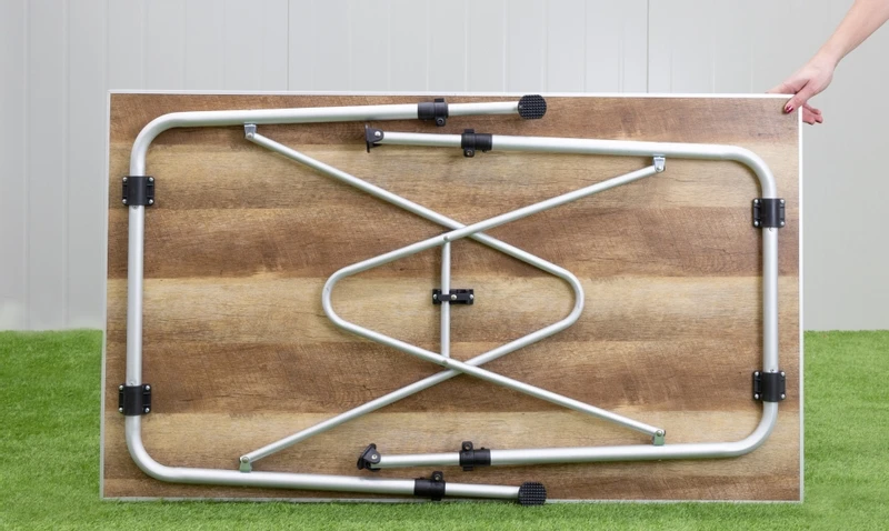 Dometic Zero Light Oak Large Campingtafel - 120 X 70 Cm 5 Dometic Zero Light Oak Large Campingtafel - 120 X 70 Cm - Afbeelding 3