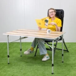 Dometic Zero Light Oak Large Campingtafel - 120 X 70 Cm 14 Dometic Zero Light Oak Large Campingtafel - 120 X 70 Cm -Bo-Camp Winkel zerolightoaklarge 4